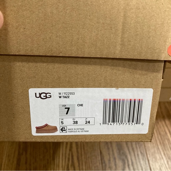 UGG Tazz Platform Slippers Chestnut 1122553 - Picture 8 of 13